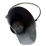 Vintage Black Ash Bucket