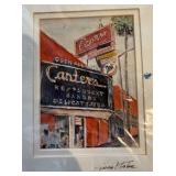 Eatery Watercolors by Vincent Takas