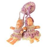 Vintage Native American Beaded Figurines