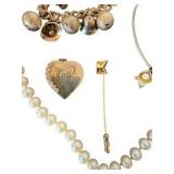 Assortment of Vintage Jewelry