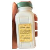 Vintage Griffith's Laboratories Milk Glass Spice Jars on Stand