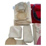 Collection of Vintage Linens - Tablecloths, Napkins, Doilies, Placemats & More!