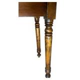 Antique Walnut Drop Leaf Table