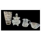 Large Lot of Stunning Cut Crystal Glass