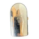 Vintage 1920's Coty Metal Purse Perfume Casket & Ornate Sewing Scissors