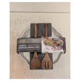 NEW THYME & TABLE HARVEST COLLECTION 3-PIECE SERVING BOWL SET