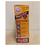 NEW ARM & HAMMER EXTRA AMMONIA BLOCKER MULTI CAT CLUMPING LITTER