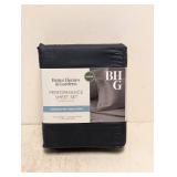 NEW BHG PERFORMANCE SHEET SET QUEEN GREYSTONE