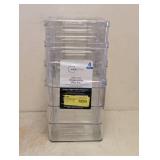 NEW MAINSTAYS LARGE DEEP ORGANIZING BINS SET 4PC