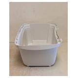 NEW LARGE ENCLOSED CAT LITTER PAN