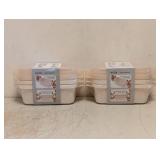 (2) NEW CRISPER BOX 3PK