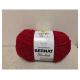 NEW YARNSPIRATIONS BERNAT BLANKET RED