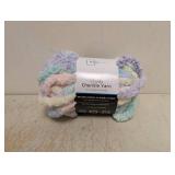NEW MAINSTAYS CHUNKY CHENILLE YARN MULTICOLOR