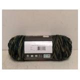 NEW YARNSPIRATIONS RED HEART SUPER SAVER JUMBO ONE ROW BABY BLANKET CAMOUFLAGE