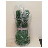 NEW FAUX GRASS SITTING BUNNY