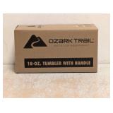 NEW OZARK TRAIL 18OZ. TUMBLER WITH HANDLE BLUE