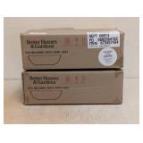 (2) NEW BHG MELAMINE SERVE BOWL GREY