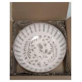 (2) NEW BHG MELAMINE SERVE BOWL GREY