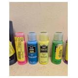NEW ASSORTED CRAFT PAINTS