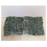 NEW NEARLY NATURAL 10”x10”BOXWOOD MAT 12PC