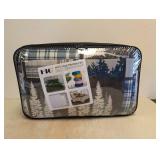 NEW HIG 5PC COMFORTER SET GREEN KING SIZE