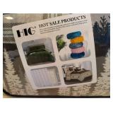 NEW HIG 5PC COMFORTER SET GREEN KING SIZE