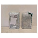 NEW LIBBEY CLEAR 6” VASES 2PK