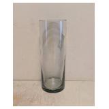 NEW LIBBEY CLEAR VASE