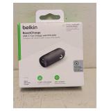 NEW BELKIN BOOST CHARGE USB-C CAR CHARGER