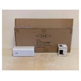 NEW FAT CAT TEXAS HOLD’EM POKER CHIP SET W/ DICE CUP & POKER TRAYS