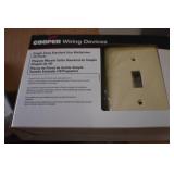 Ivory Single Gang Wall Plates