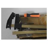 WEN 10236F2 Quick-Adjust 36-Inch Steel Bar Clamps with 2.5-Inch Throat and Micro-Adjustment Handle, Two Pack