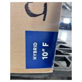 Brand New - Sleepy’s Basics 10" Hybrid Full Mattress in a Box - MRSP $1,449.99 - No Reserve!