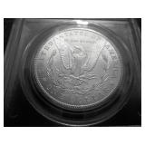 1881 S Morgan Silver Dollar Graded & PCGS Holdered