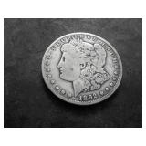 1892 O Morgan Silver Dollar