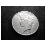 1922 Peace Silver Dollar Double Die Strike