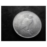 1922 Peace Silver Dollar Has Interesting Die Cracks Reverse And Obverse