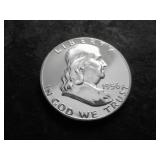 1956 Franklin Half Dollar Proof