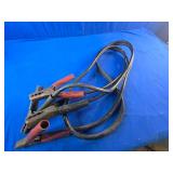Portable 275 PSI Air Compressor and Pair of Heavy Duty Jumper Cables