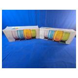 (2) Sets of 4 Stemless 16oz. Wine Glasses