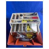 (2) Tackle Boxes with Misc.Tools