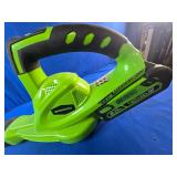 Greenworks 40V Leaf Blower/Sweeper, 150 MPH / 135 CFM, Lightweight, Quiet, with 2.0 Ah Battery and Charger, Perfect for Residential Lawn Care, Leaf Blowing Debris, Dust, Light Snow, and More