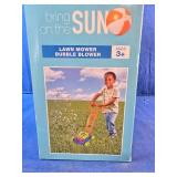Lawn Mower Bubble Blower