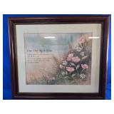 2 Framed Decorative prints