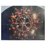 Solar Wind Spinner Garden Decor