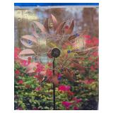Solar Wind Spinner Garden Decor