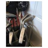 Set of Golf Clubs and Carrying Bag
