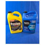 (2) Gallon Jugs of Antifreeze, Both Open but are Close to Full