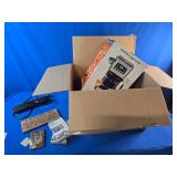 Mystery Box of Assorted Items, Chefman Coffee Maker, Charging Adapters, Power Strip, Etc.