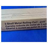 New Dorel Home Furnishings 3 Tier Matal Shelf